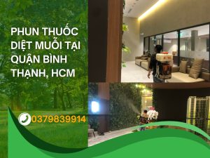 Phun thuốc diệt muỗi quận bình thạnh