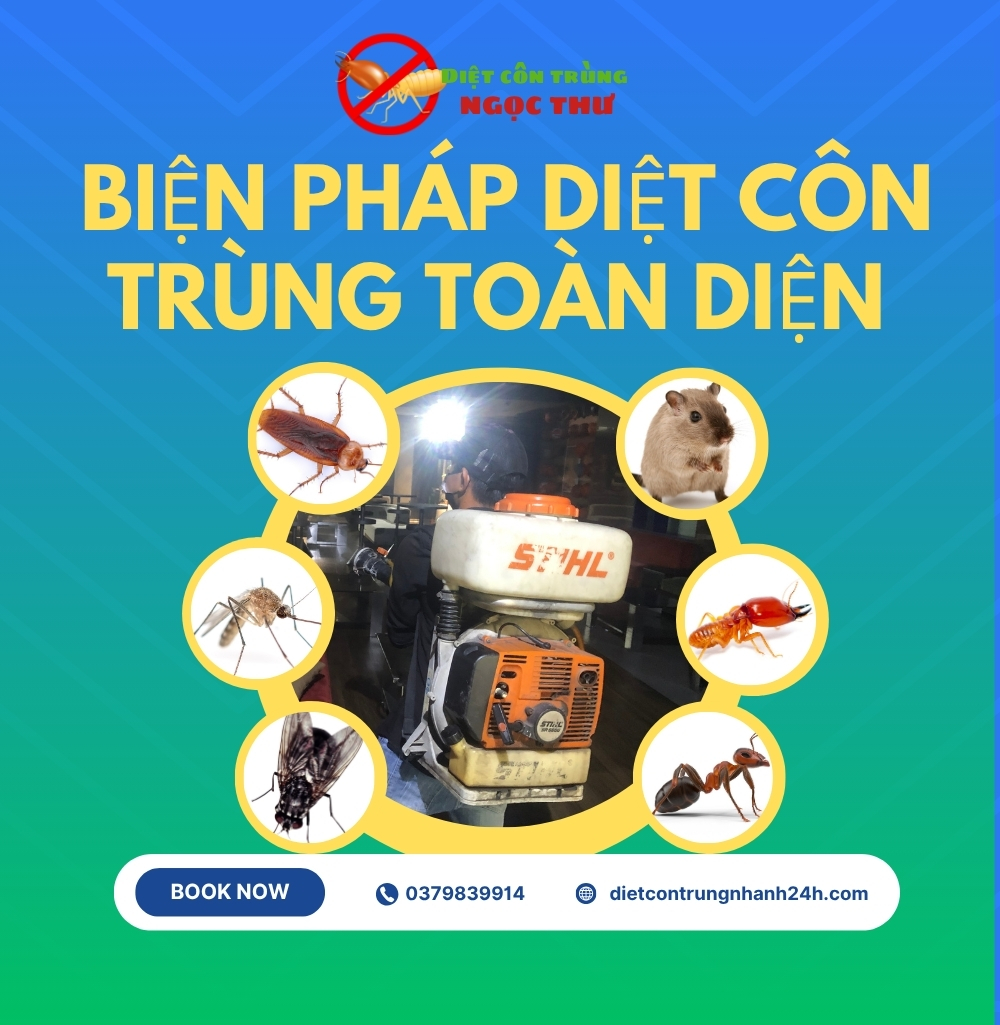 Biện pháp diệt côn trùng toàn diện