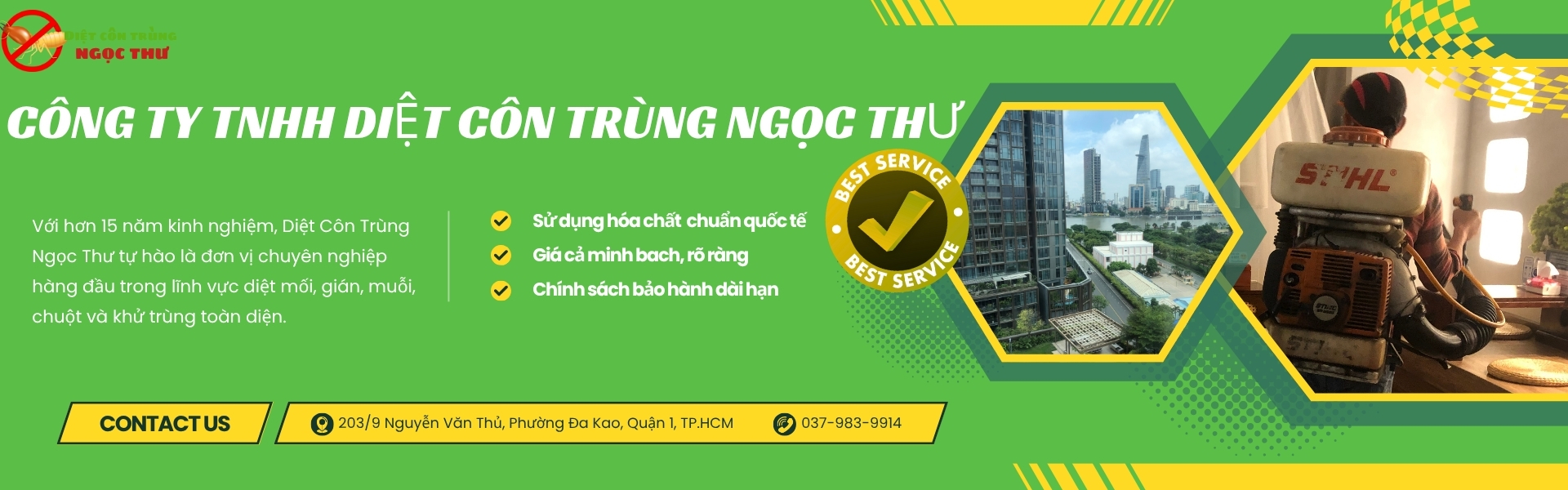 Trang chủ 35 Công ty diệt côn trùng Ngọc Thư