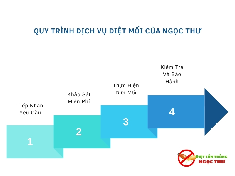 Diệt Mối Tại Gò Vấp – Dịch Vụ Diệt Côn Trùng Tại TPHCM 5 Quy trình diệt mối của Ngọc Thư