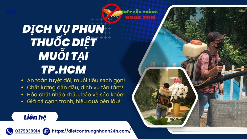 Dịch vụ phun thuốc diệt muỗi tại TPHCM