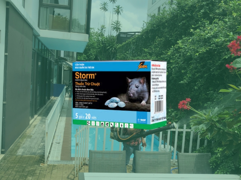 Thuốc diệt chuột sinh học Storm