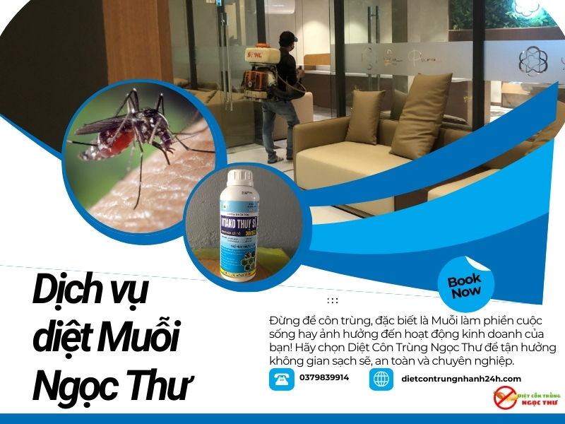 Dịch vụ diệt muỗi chuyên nghiệp Ngọc Thư