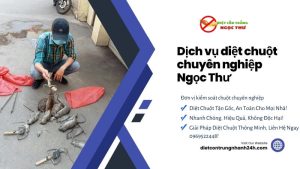 Dịch vụ diệt chuột chuyên nghiệp Ngọc Thư