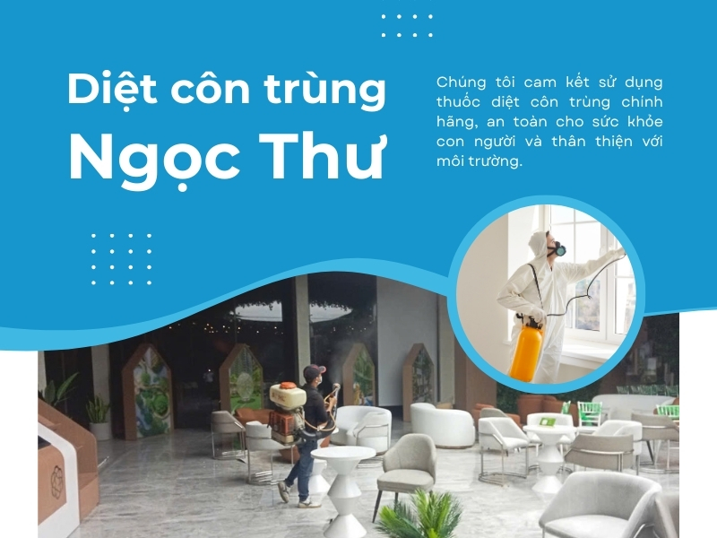 Dịch vụ phun xịt côn trùng của Ngọc Thư