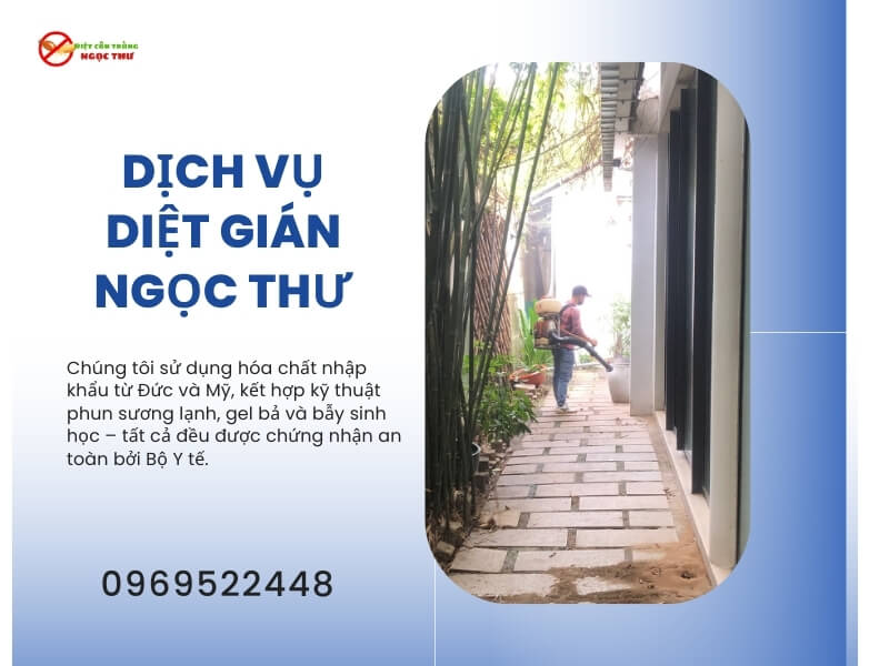 Dịch vụ diệt gián tận gốc Ngọc Thư, chuyên nghiệp và uy tín