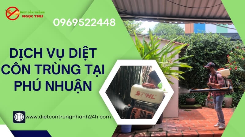 Dịch vụ diệt côn trùng tại Phú Nhuận - Ngọc Thư