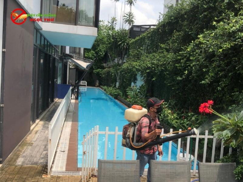Dịch vụ phun muỗi định kỳ resort