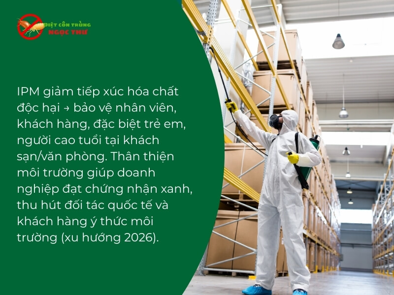 Lợi ích khác của IPM cho doanh nghiệp