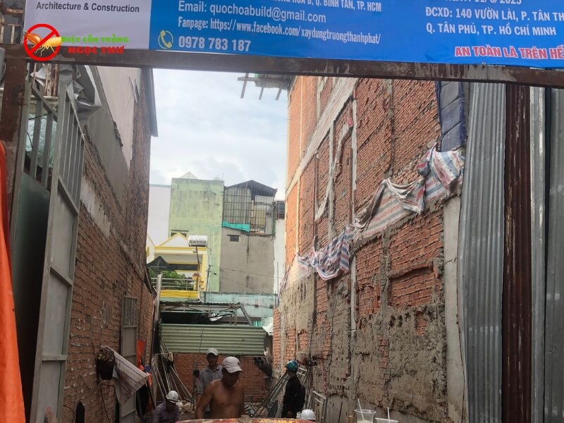 Dịch Vụ Chống Mối Nền Móng Uy Tín – Bảo Vệ Ngôi Nhà Từ "Gốc" 3 Khảo sát phòng chống mối nền móng cho công trình xây dựng nhà ở