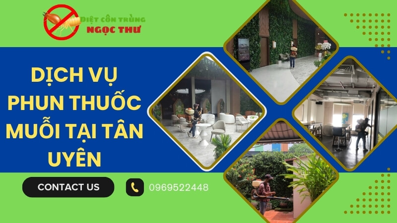 Dịch vụ phun thuốc muỗi tại tân Uyên giá rẻ Ngọc Thư