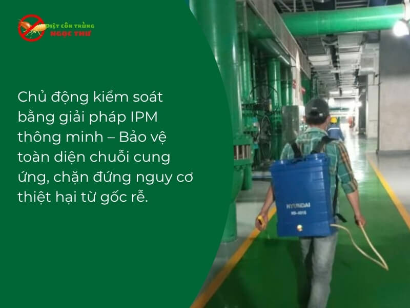 Quản Lý Dịch Hại IPM Tại Kho Bãi: Bảo Vệ Hàng Hóa Khỏi Thiệt Hại Không Mong Muốn 2 lợi ích của IPM